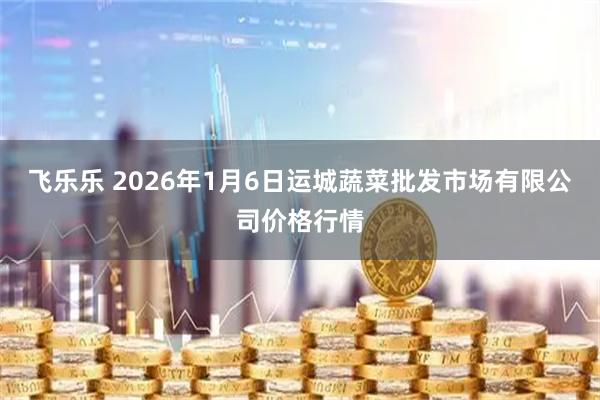 飞乐乐 2026年1月6日运城蔬菜批发市场有限公司价格行情